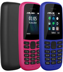 Сотовый телефон Nokia 105 TA-1174 Dual Sim Black - Pic n 303302