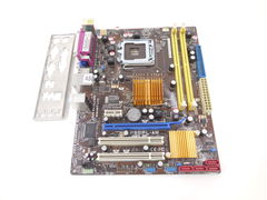 Материнская плата ПК LGA775 ASUS P5QPL-AM GREEN Intel G41, 2xDDR2, PCI-E x16, 4xSATA, IDE, 24+4pin, VGA, COM, LPT, mATX, заглушка