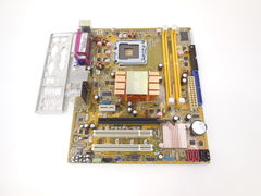 Материнская плата MB ASUS P5KPL-CM Socket 775 /2xPCI /PCI-E x16 /PCI-E x1 /4xSATA /2xDDR2 /4xUSB /VGA /COM /LPT /Sound /LAN /mATX Рамка портов