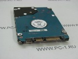 Жесткий диск 2.5" HDD SATA 160Gb TOSHIBA MK1637GSX /SATA-II /5400 rpm /8Mb