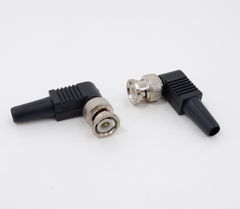 Разъем BNC (2шт.) угловой для коаксиального кабеля