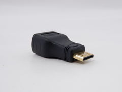 Переходник мини HDMI (F) на miniHDMI (M), с выходом mini HDMI для ПК, ноутбуков, видеокамер, комплект 2 штуки. - Pic n 37645