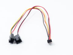 Удлинитель разветвитель для питания вентилятора ПК Low Profile Bracket Adapter DVI DP VGA 20см - Pic n 274000