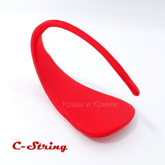 C-strings Трусы без лямок под одежду / Пляж стринги для загара / стринги для стриптизерш / Цвет красный - Pic n 307919