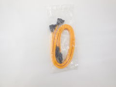 Комплект кабелей sata Serial 80 градусов 30 V VW-1 прямой — прямой и прямой — угловой 42 см 