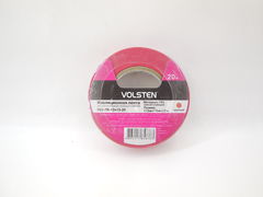 Изолента красная Volsten V02-7R-13x15-20 0,13х15 мм 20-метров - Pic n 276190