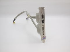 Планка портов на заднюю часть корпуса 2x USB 2.0 + FireWire 1394a (6pin) + FireWire 1394b (9pin) - Pic n 309139
