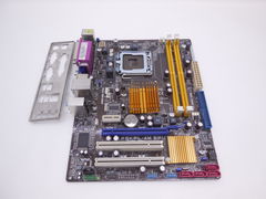 Материнская плата LGA 775 ASUS P5KPL-AM EPU Intel G31, 2xDDR2, PCI-E x16, 4xSATA, IDE, 24+4pin, VGA, COM, LPT, mATX Рамка задних портов