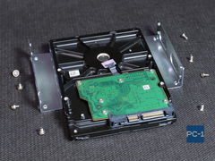 Салазки для установки HDD жесткого диска 3.5 дюйма в отсек 5.25 дюйма в корпус ПК. Винты в комплекте.