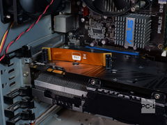 8см. Шлейф объединения видеокарт SLI гибкий Мост ASUS NVIDIA Bridge 26pin. Золотистый. - Pic n 42334
