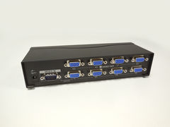 Видеосплиттер ATEN 8-Port Video Splitter (VS138A) 1 вход SVGA и 8 выходов видеосигнала. Усилитель на 1,5 ГГц видеосигналы высокой четкости,