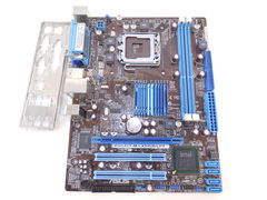 Материнская плата LGA 1155 Asus P8H61-MX R2. 0 Intel H61, 2xDDR3, PCI-E x16, 4xSATA, 24+4pin, VGA, DVI, 4xUSB, mATX Рамка задних портов