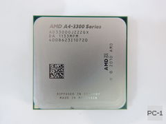 Процессор AD33000JZ22GX AMD A4-3300 2.5GHz 2-core, Socket FM1, Cache L2 1Mb, Llano, 32nm, 65w, HD 6410D,