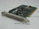 Контроллер PCI-X 64bit Qlogic SCSI Controller Card /2x Port LVD/SE Ext. /1x Port 68pin int. (P/N: DC6110402-02 C)