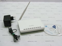 Wi-Fi Роутер ZyXEL NBG334W EE ,802.11g, 54 Мбит/с, маршрутизатор, коммутатор 4xLAN