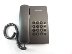 Телефон проводной Panasonic KX-TS2350RU /повторный набор номера, тональный набор, регулятор громкости звонка