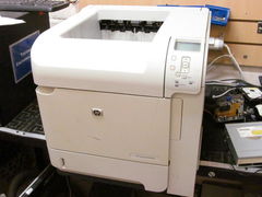Принтер HP LaserJet P4014n ,A4 /печать лазерная ч/б двухстороняя, 43 стр/мин ч/б, 1200x1200 dpi, подача: 500 лист., вывод: 500 лист., память: 128 Мб, LAN, USB, ЖК-панель