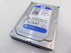 Жесткий диск 3,5" SATA 500Gb WD Western Digital WD5000AAKX WD Caviar Blue, SATA 6Gb/s, 500 Гб, буфер 16 Мб, 7200 rpm